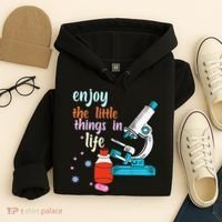 Funny Microscope Microbiologists Biology Nerd Science Lab Hoodie thumb 4