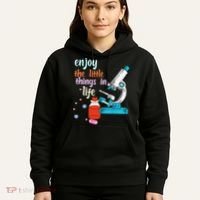 Funny Microscope Microbiologists Biology Nerd Science Lab Hoodie thumb 5