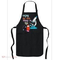 Funny Microscope Microbiologists Biology Nerd Science Lab Apron thumb 0