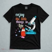 Funny Microscope Microbiologists Biology Nerd Science Lab T-Shirt thumb 5