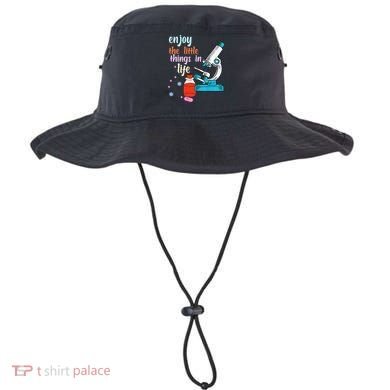Funny Microscope Microbiologists Biology Nerd Science Lab Bucket Hat