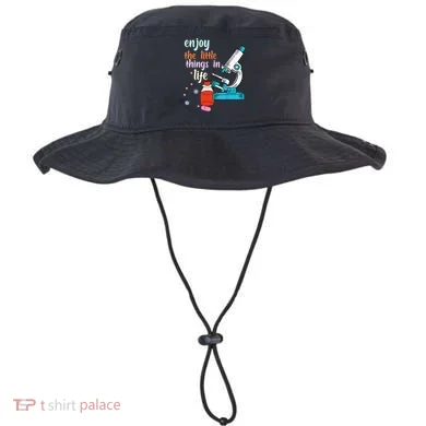 Funny Microscope Microbiologists Biology Nerd Science Lab Bucket Hat
