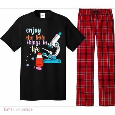 Funny Microscope Microbiologists Biology Nerd Science Lab Pajama Set