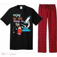 Funny Microscope Microbiologists Biology Nerd Science Lab Pajama Set thumb 0