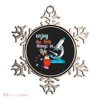 Funny Microscope Microbiologists Biology Nerd Science Lab Ornament thumb 0