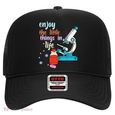 Funny Microscope Microbiologists Biology Nerd Science Lab Hat