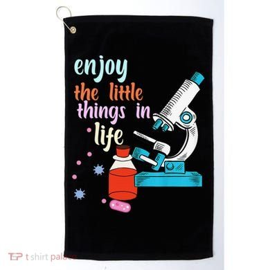 Funny Microscope Microbiologists Biology Nerd Science Lab Golf Towel