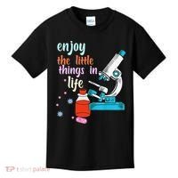 Funny Microscope Microbiologists Biology Nerd Science Lab Kids T-Shirt thumb 0