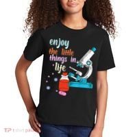 Funny Microscope Microbiologists Biology Nerd Science Lab Kids T-Shirt thumb 2