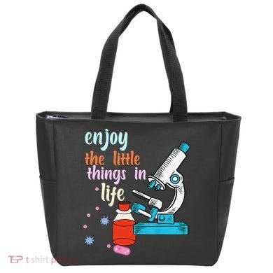 Funny Microscope Microbiologists Biology Nerd Science Lab Tote Bag