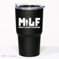Funny MILF Man I Love Fishing Tumbler thumb 0