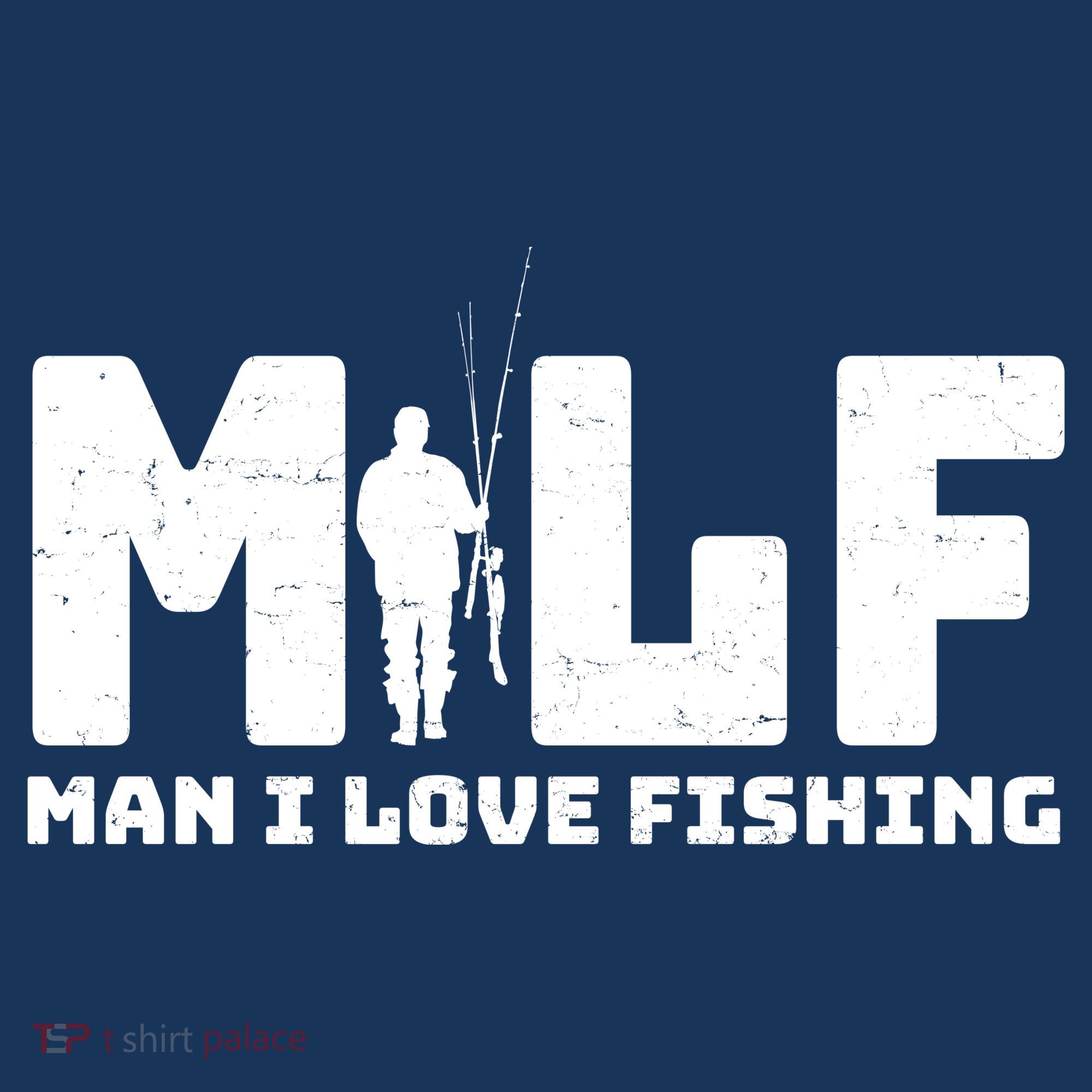Funny MILF Man I Love Fishing Coaster