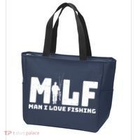 Funny MILF Man I Love Fishing Tote Bag thumb 3