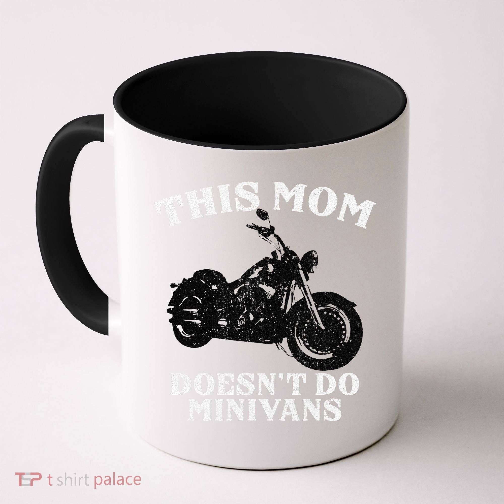 Funny Motorcycle Mom Biker Minivan Mother's Day Motor Bike Coffee Mug