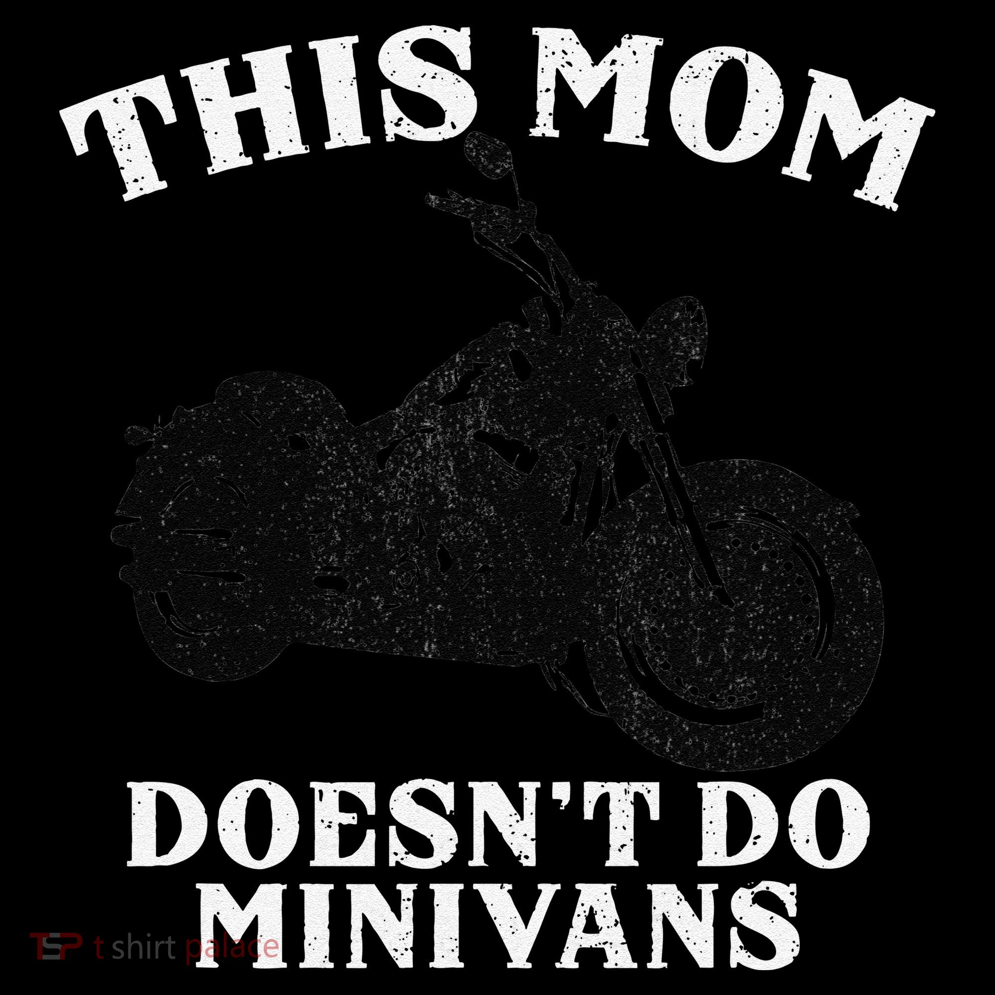 Funny Motorcycle Mom Biker Minivan Mother's Day Motor Bike Coffee Mug