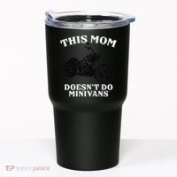 Funny Motorcycle Mom Biker Minivan Mother's Day Motor Bike Tumbler thumb 0