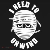 Funny Monster Mummy I Need To Unwind Bucket Hat thumb 4