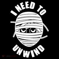 Funny Monster Mummy I Need To Unwind Women's Hoodie thumb 2