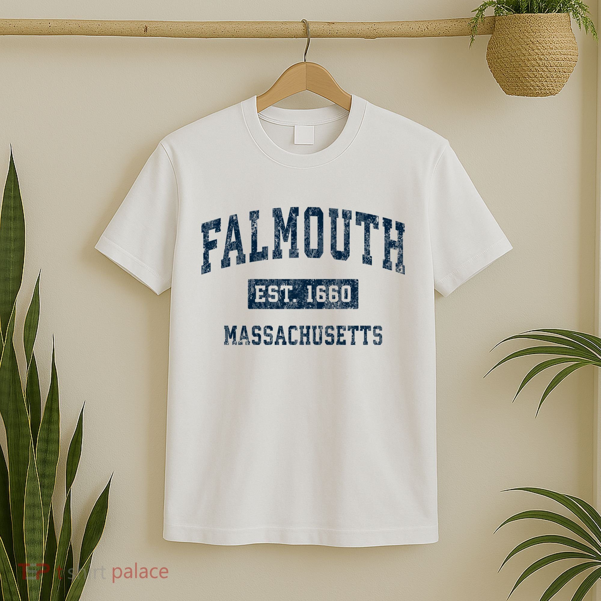 Falmouth Massachusetts Ma Vintage Sports T-Shirt