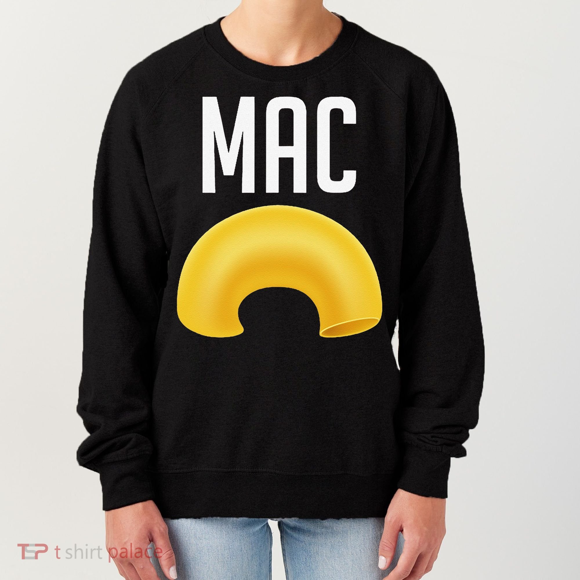 Funny Matching Macaroni And Cheese Halloween Costume Gift Women's Sweatshirt