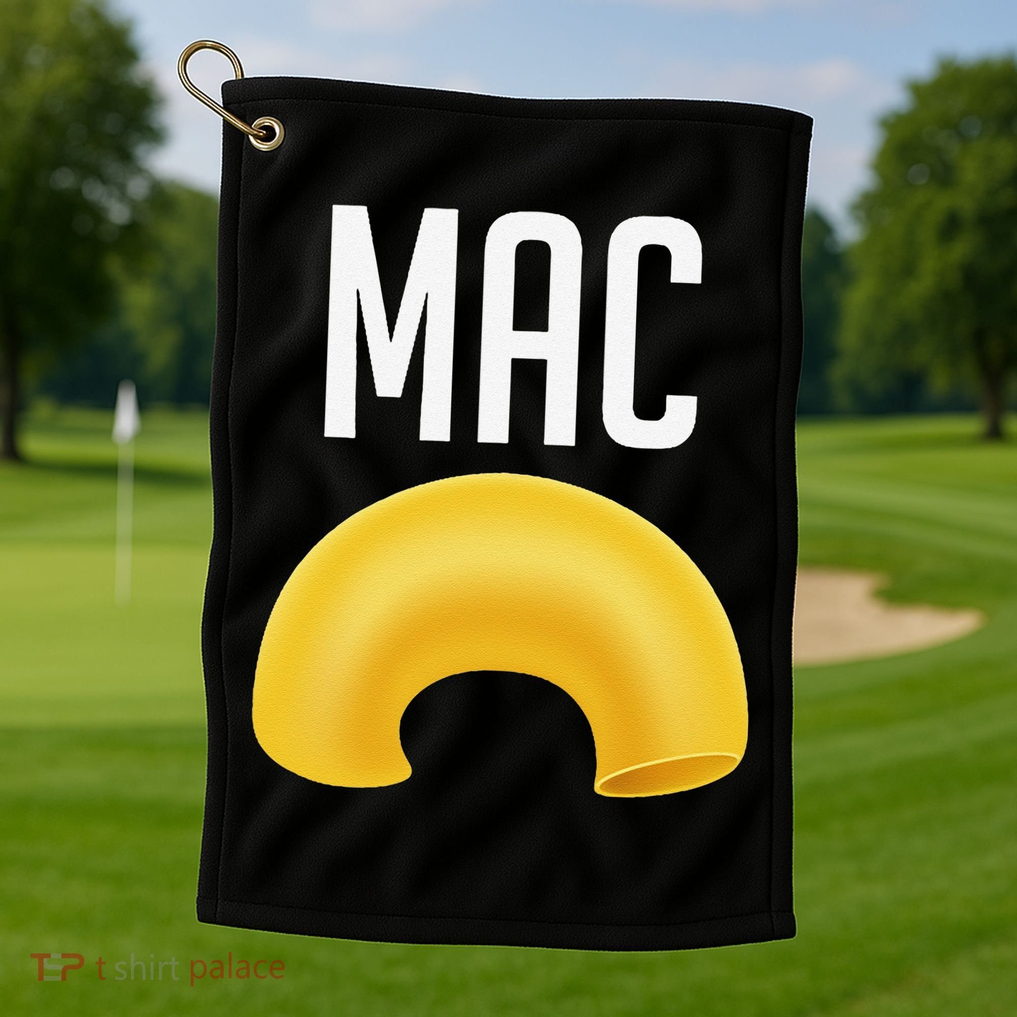 Funny Matching Macaroni And Cheese Halloween Costume Gift Golf Towel