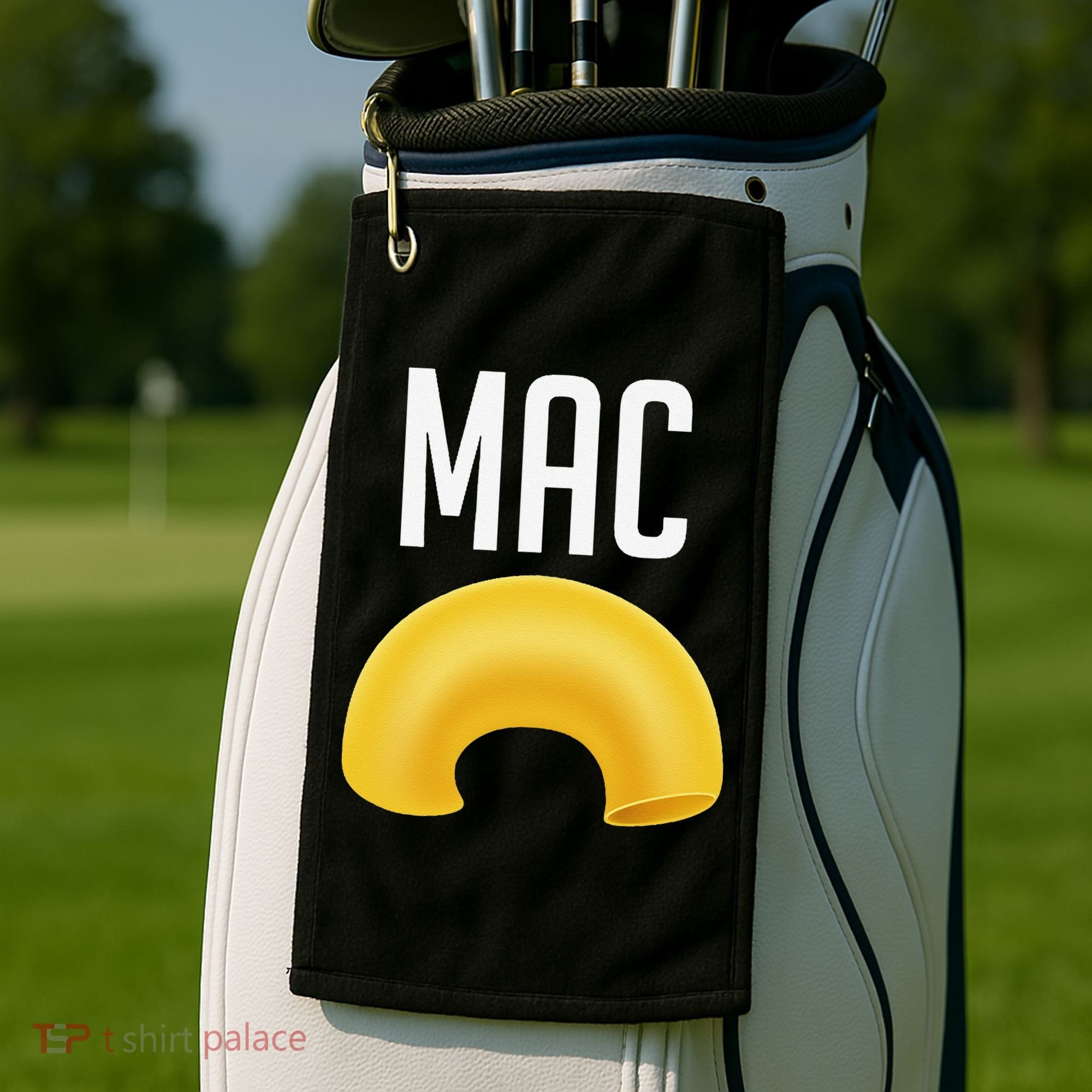 Funny Matching Macaroni And Cheese Halloween Costume Gift Golf Towel