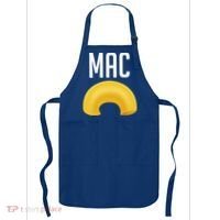 Funny Matching Macaroni And Cheese Halloween Costume Gift Apron thumb 0
