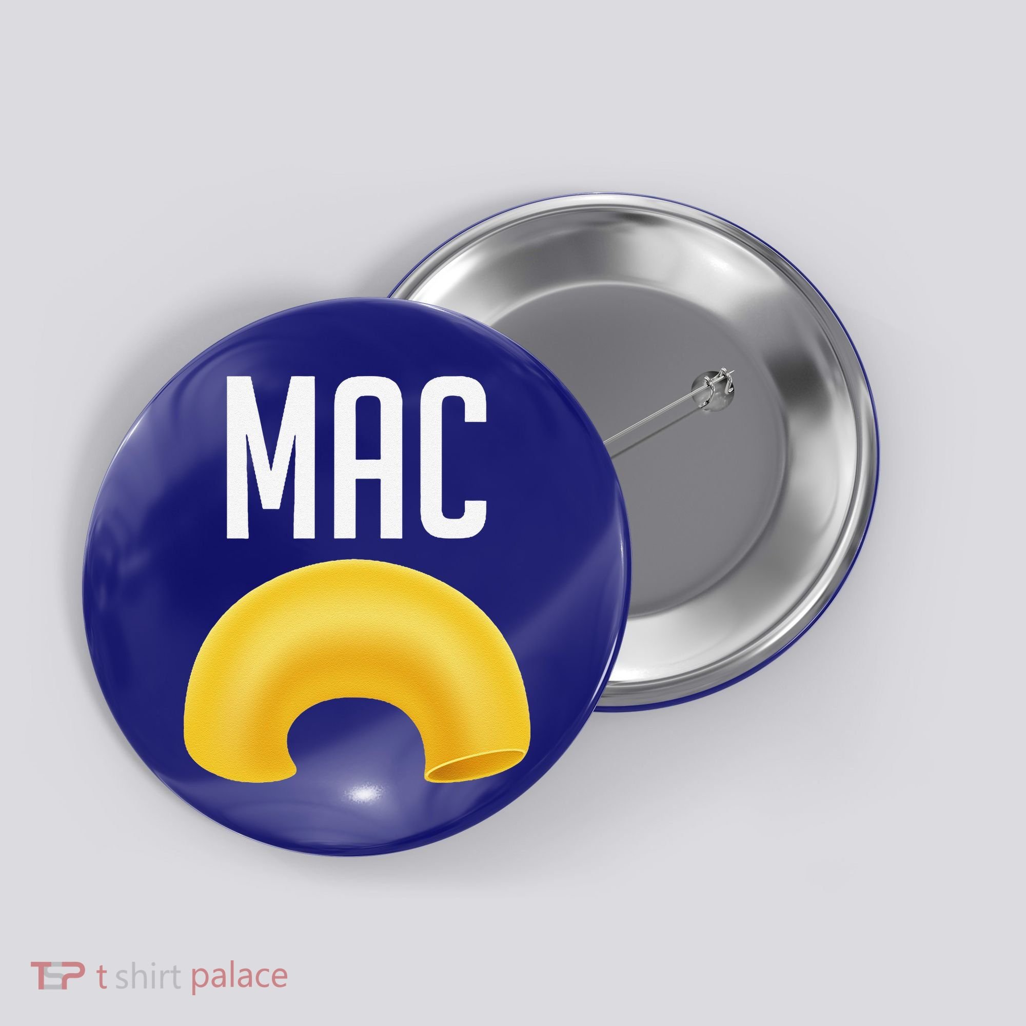 Funny Matching Macaroni And Cheese Halloween Costume Gift Button