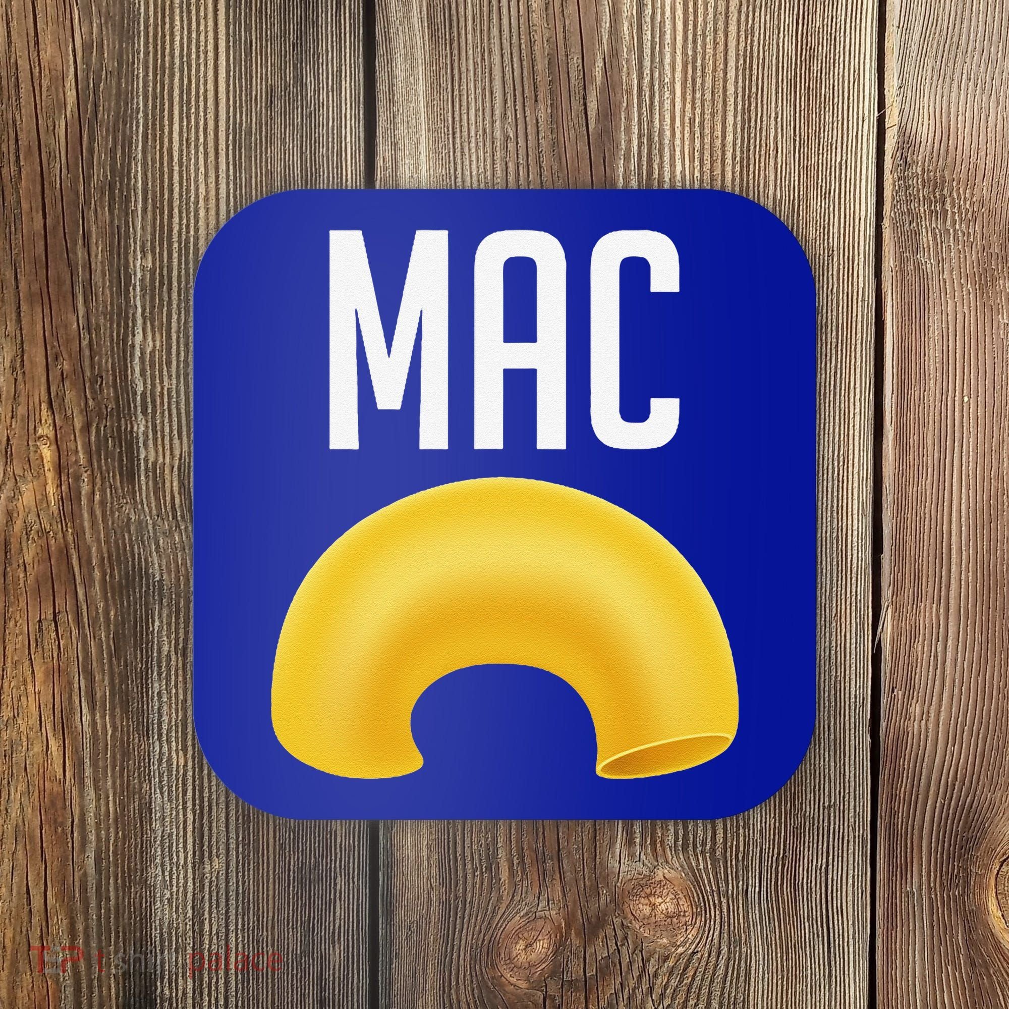 Funny Matching Macaroni And Cheese Halloween Costume Gift Coaster