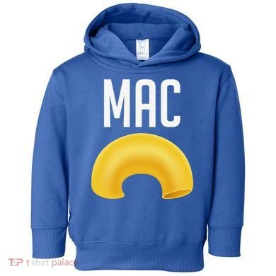 Funny Matching Macaroni And Cheese Halloween Costume Gift Toddler Hoodie