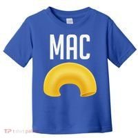 Funny Matching Macaroni And Cheese Halloween Costume Gift Toddler T-Shirt thumb 0