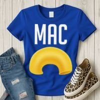 Funny Matching Macaroni And Cheese Halloween Costume Gift Women's T-Shirt thumb 3