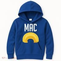 Funny Matching Macaroni And Cheese Halloween Costume Gift Kids Hoodie thumb 0