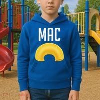 Funny Matching Macaroni And Cheese Halloween Costume Gift Kids Hoodie thumb 2