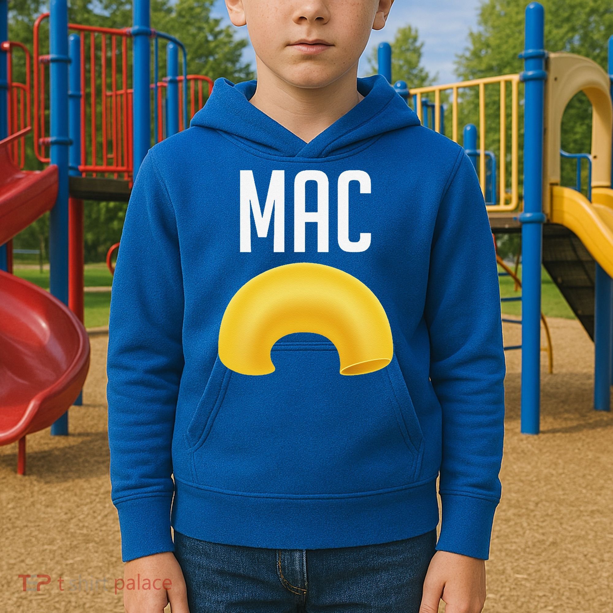 Funny Matching Macaroni And Cheese Halloween Costume Gift Kids Hoodie
