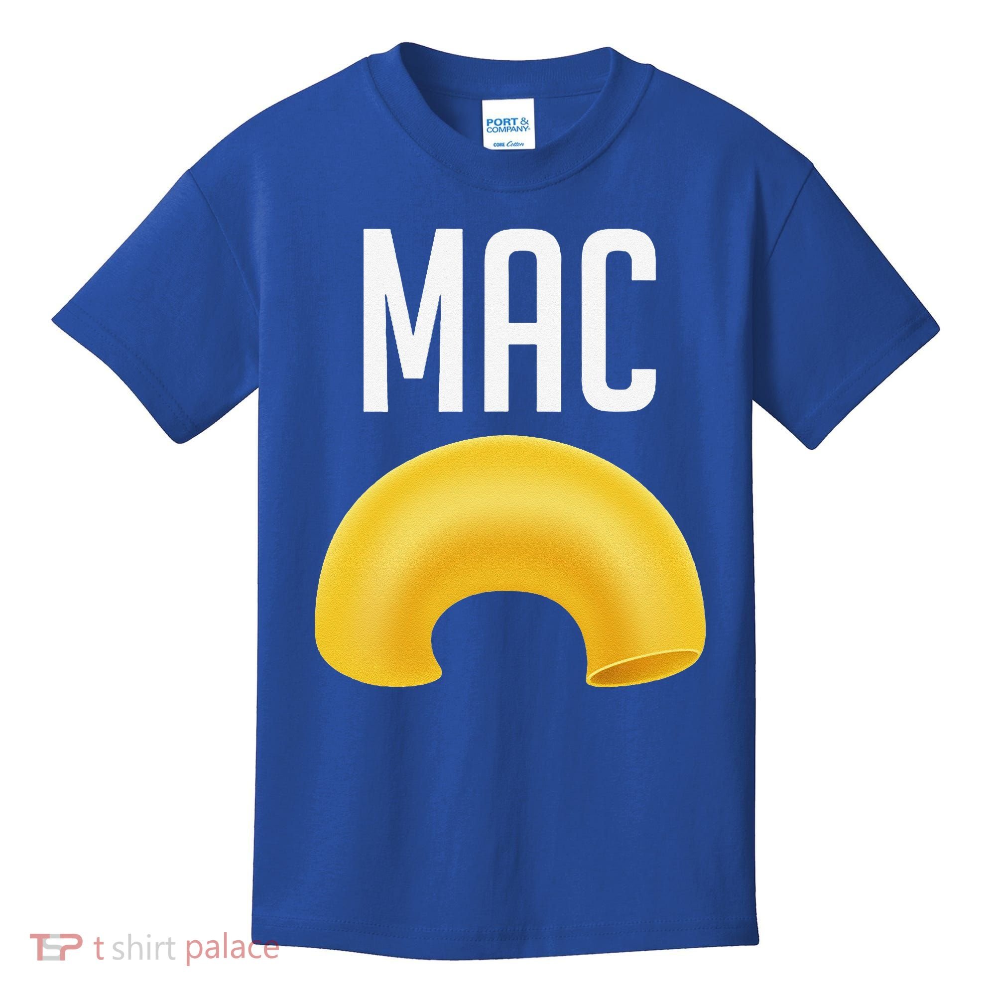 Funny Matching Macaroni And Cheese Halloween Costume Gift Kids T-Shirt