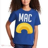 Funny Matching Macaroni And Cheese Halloween Costume Gift Kids T-Shirt thumb 2