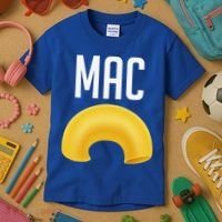 Funny Matching Macaroni And Cheese Halloween Costume Gift Kids T-Shirt thumb 3