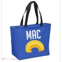 Funny Matching Macaroni And Cheese Halloween Costume Gift Tote Bag thumb 2