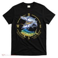 Fish Mahi Mahi Tuna Kingfish Nautical Heritage Fishing Gift T-Shirt thumb 0
