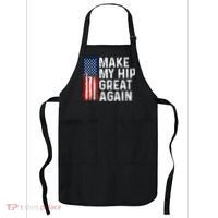Funny Make My Hip Great Again Broken Hip Surgery Recovery Apron thumb 0