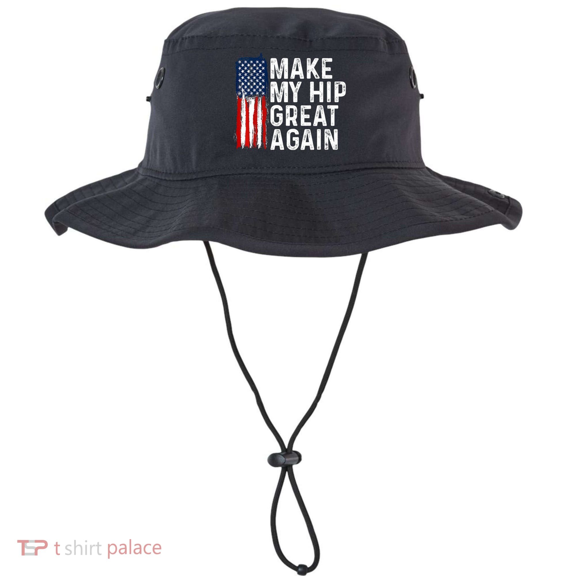 Funny Make My Hip Great Again Broken Hip Surgery Recovery Bucket Hat