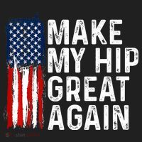 Funny Make My Hip Great Again Broken Hip Surgery Recovery Tumbler thumb 3
