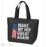 Funny Make My Hip Great Again Broken Hip Surgery Recovery Tote Bag thumb 3