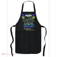 For My Mom In Heaven I Hide My Tears When I Say Your Name Apron thumb 0