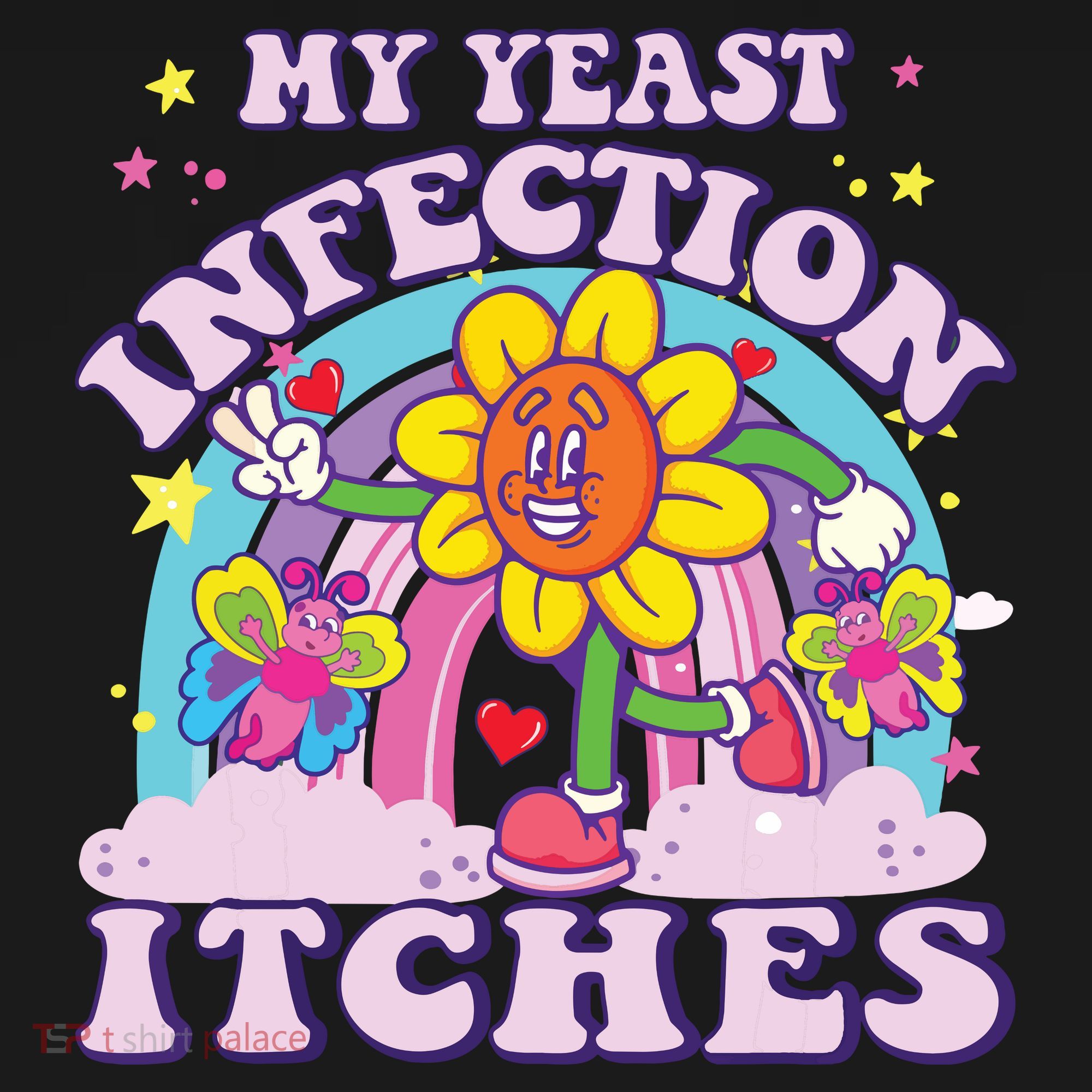 Funny Meme My Yeast Infection Itches Weird Humor Offensive Women's Hoodie
