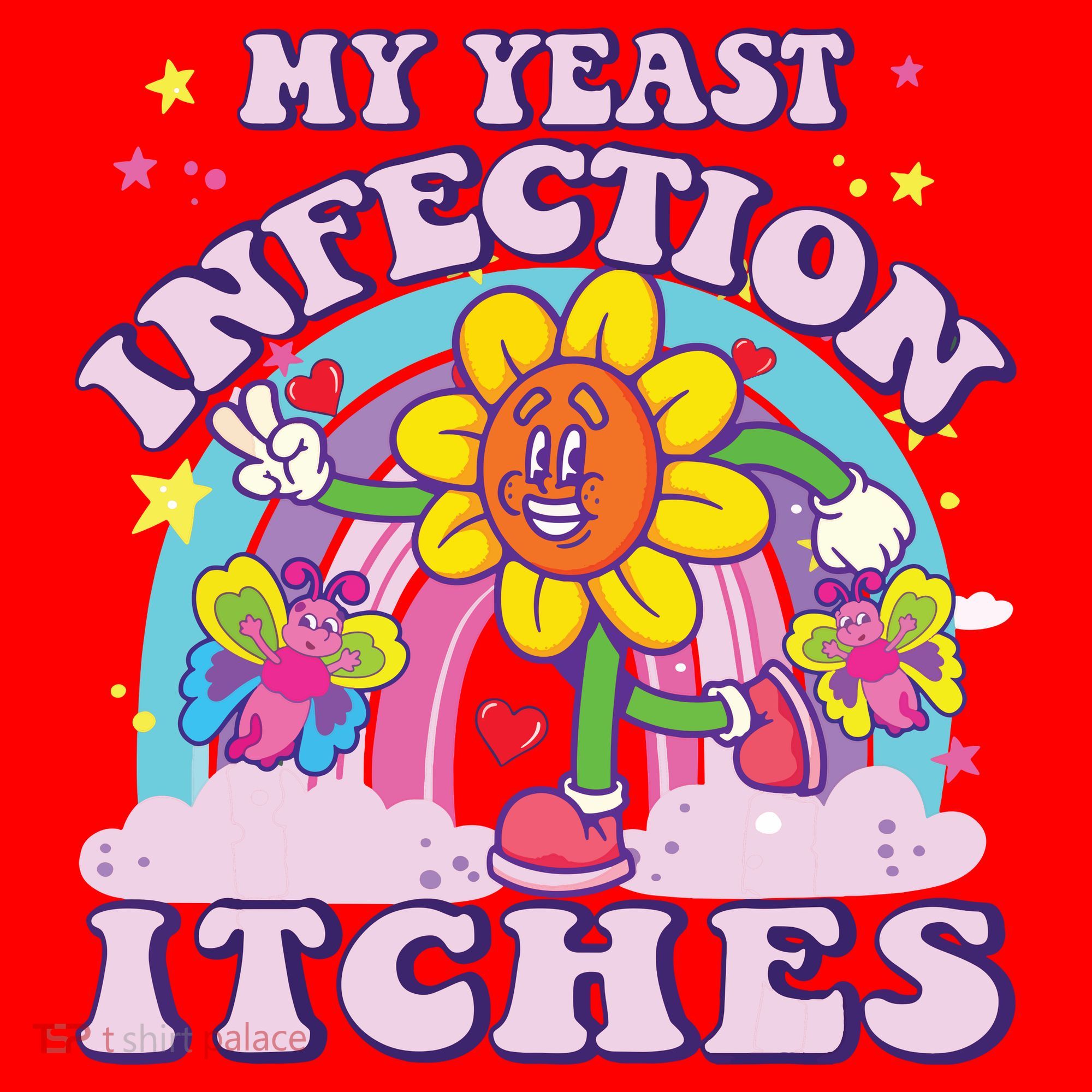 Funny Meme My Yeast Infection Itches Weird Humor Offensive Santa Hat