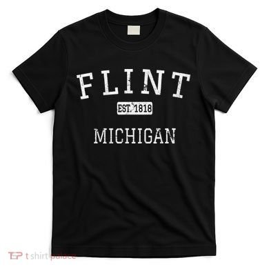 Flint Michigan Mi Vintage T-Shirt