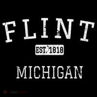 Flint Michigan Mi Vintage T-Shirt thumb 7