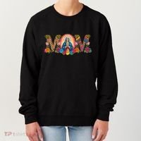 Floral Mom Mother Mary Leopard Rainbow Pattern Women's Sweatshirt thumb 0